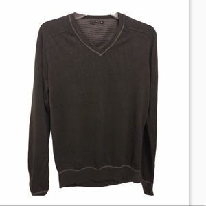 NWT Men F&F V Neck Knit Sweater. Size XL